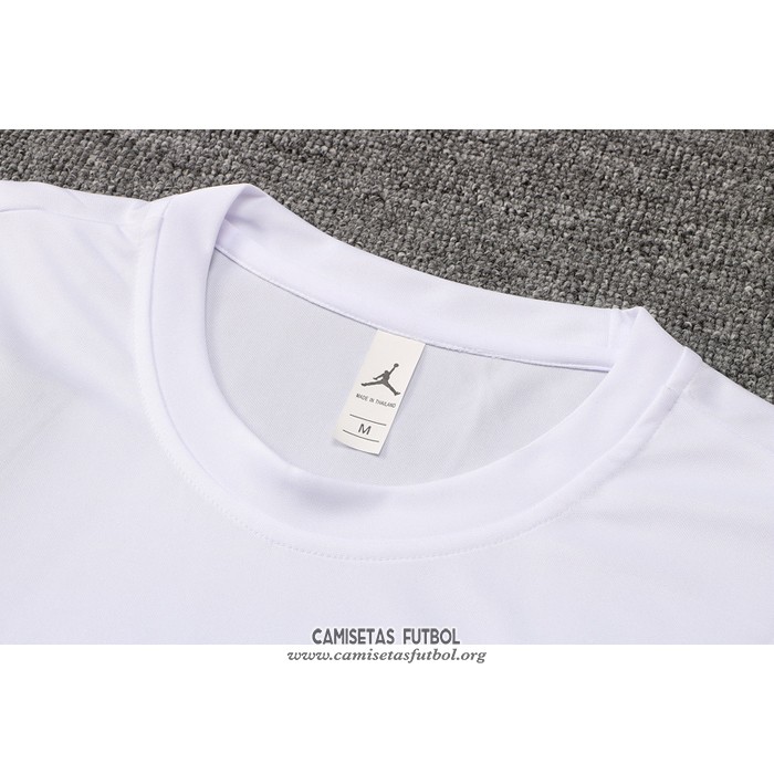 Chandal del Paris Saint-Germain Jordan Manga Corta 2021/2022 Blanco